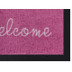 Protiskluzová rohožka Welcome 105372 Pink - na ven i na doma