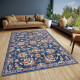 AKCE: 80x120 cm Kusový koberec Luxor 105634 Caracci Blue Multicolor