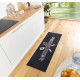 AKCE: 50x150 cm Běhoun Cook & Clean 105732 Black White Grey