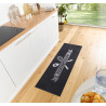 AKCE: 50x150 cm Běhoun Cook & Clean 105732 Black White Grey