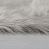 AKCE: 60x90 tvar kožešiny cm Kusový koberec Faux Fur Sheepskin Grey
