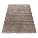 AKCE: 80x150 cm Kusový koberec Brilliant Shaggy 4200 Taupe