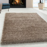 AKCE: 80x150 cm Kusový koberec Brilliant Shaggy 4200 Taupe