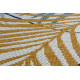 AKCE: 200x290 cm Kusový koberec Cooper Sisal Palm leaves 22258 ecru/navy – na ven i na doma