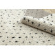 AKCE: 140x190 cm Kusový koberec Berber Syla B752 dots cream