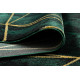 AKCE: 120x170 cm Kusový koberec Emerald 1022 green and gold