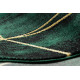 AKCE: 120x170 cm Kusový koberec Emerald 1022 green and gold