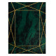 AKCE: 120x170 cm Kusový koberec Emerald 1022 green and gold