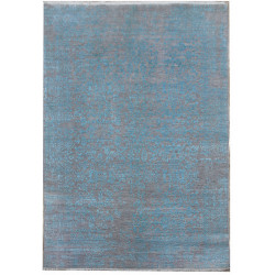 AKCE: 140x200 cm Ručně vázaný kusový koberec Diamond DC-JK 1 Silver/light blue
