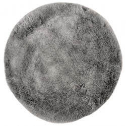 AKCE: 80x80 (průměr) kruh cm Kusový koberec Samba 495 Silver kruh