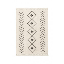 Přírodní koberec, ručně tkaný Berber Rhombs