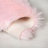 DOPRODEJ: 120x170 cm Kusový koberec Faux Fur Sheepskin Pink