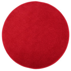 DOPRODEJ: 133x133 (průměr) kruh cm Vánoční kusový koberec Eton červený kruh