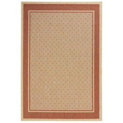 AKCE: 200x290 cm Kusový koberec Natural 102711 Classy Terracotta – na ven i na doma