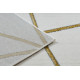 AKCE: 80x150 cm Kusový koberec Emerald 1013 cream and gold