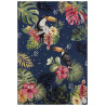 AKCE: 80x165 cm Kusový koberec Flair 105609 Tropical Dream Blue Multicolored – na ven i na doma