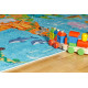 Dětský kusový koberec Torino kids 233 WORLD MAP