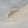 Kusový koberec Alpine Faux Fur Natural