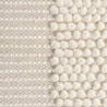 Kusový koberec Bobble Wool Ivory