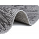 Dětský kusový koberec Mujkoberec Original Flatweave Kids Rugs 104883 Silver/Grey kruh – na ven i na doma