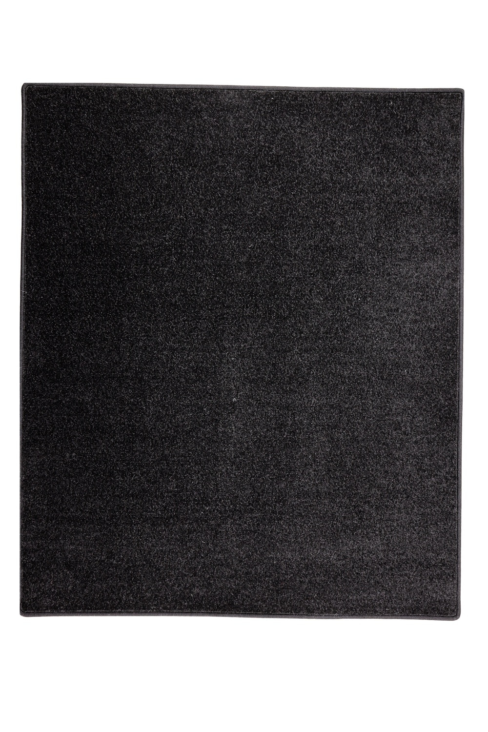 Vopi koberce Kusový koberec Eton černý 78 - 50x80 cm