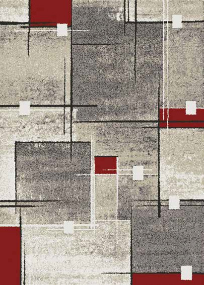 Levně Ragolle koberce Kusový koberec Pherris 30241-0264 red/beige - 120x170 cm