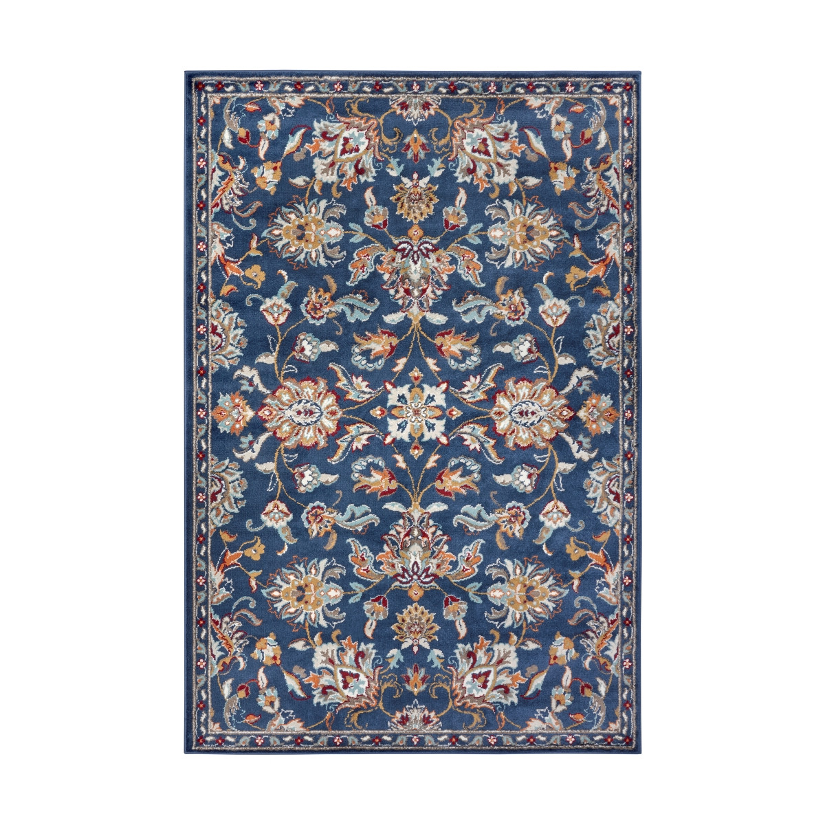 AKCE: 120x170 cm Kusový koberec Luxor 105634 Caracci Blue Multicolor