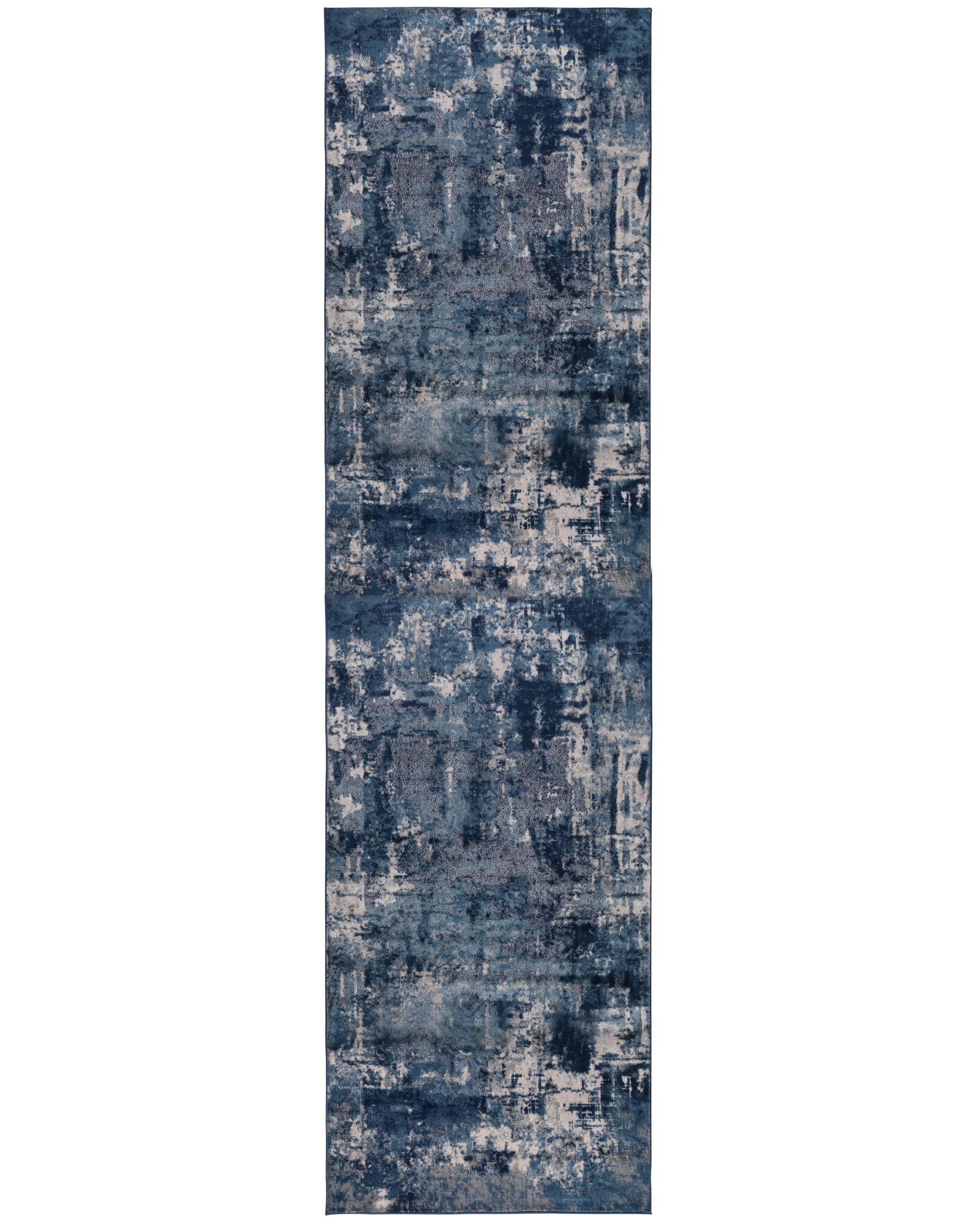 Běhoun Cocktail Wonderlust Dark blue - 80x300 cm Flair Rugs koberce