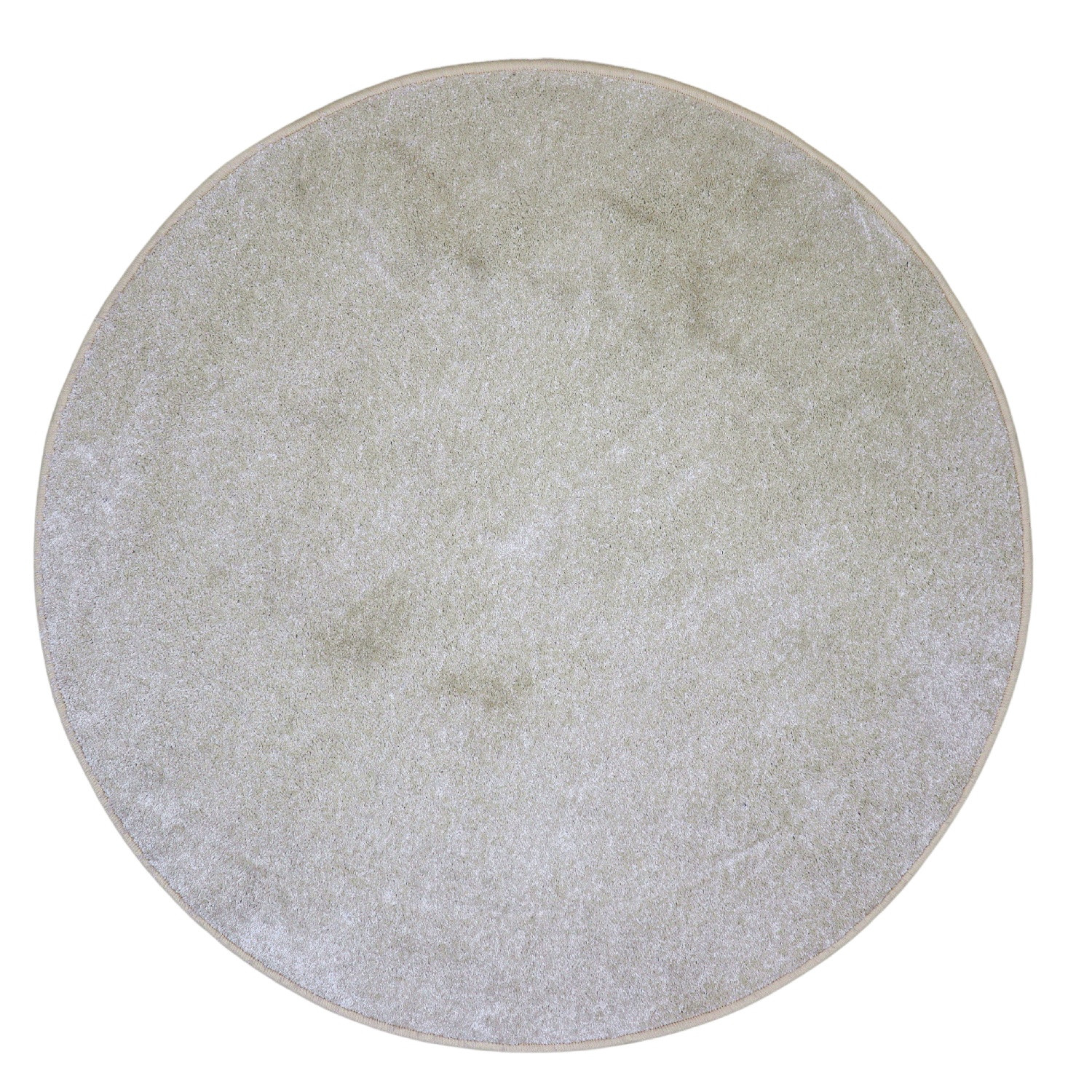 AKCE: 200x200 (průměr) kruh cm Kusový koberec Capri Lux cream kruh - 200x200 (průměr) kruh cm Vopi koberce
