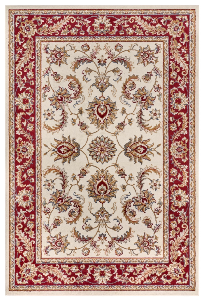 AKCE: 160x235 cm Kusový koberec Luxor 105643 Reni Cream Red - 160x235 cm Hanse Home Collection koberce