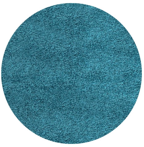 Ayyildiz koberce Kusový koberec Life Shaggy 1500 tyrkys kruh - 160x160 (průměr) kruh cm