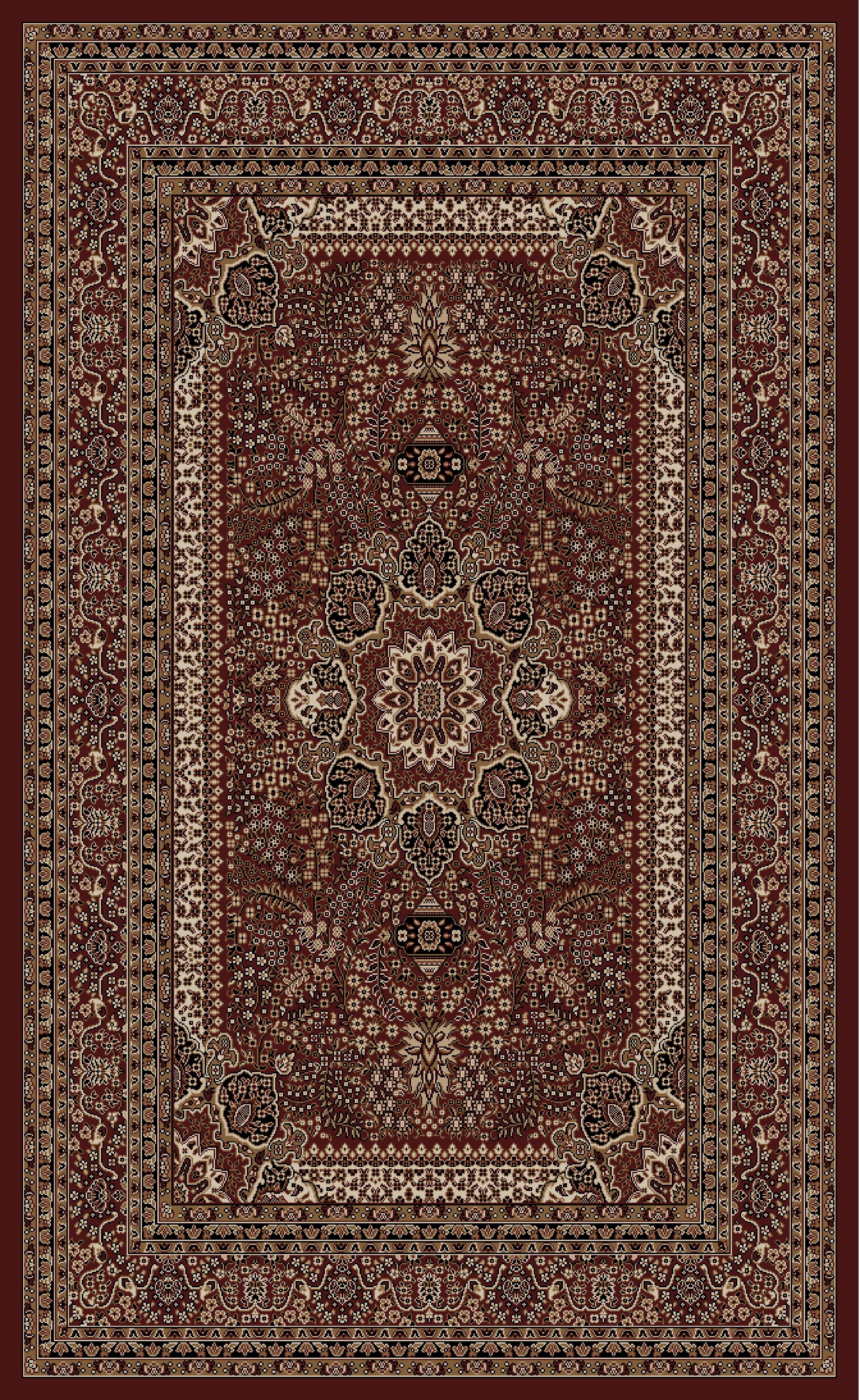 Levně Ayyildiz koberce Kusový koberec Marrakesh 207 red - 200x290 cm